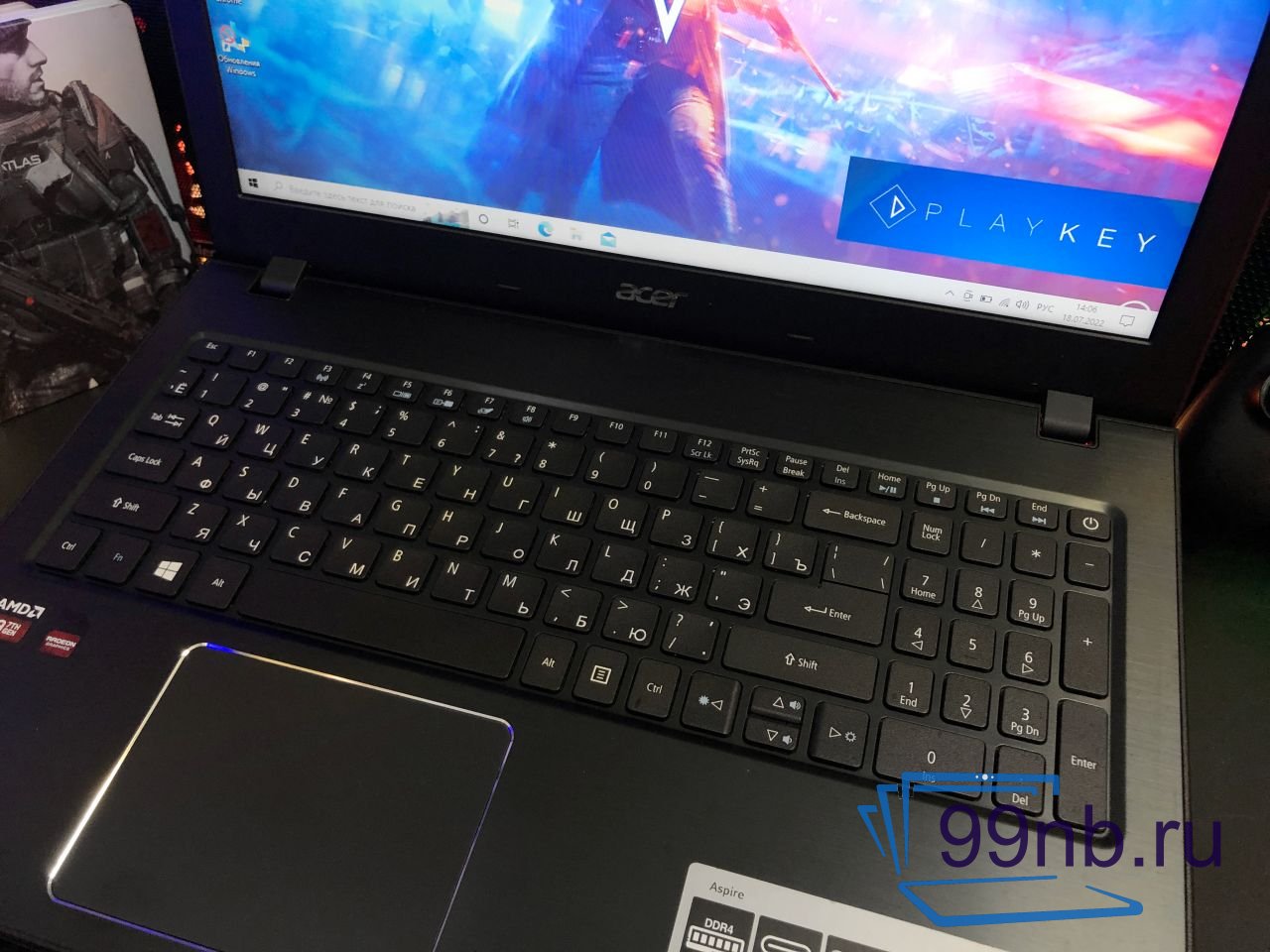  Ноутбук Acer Aspire для облачного гейминга + SSD