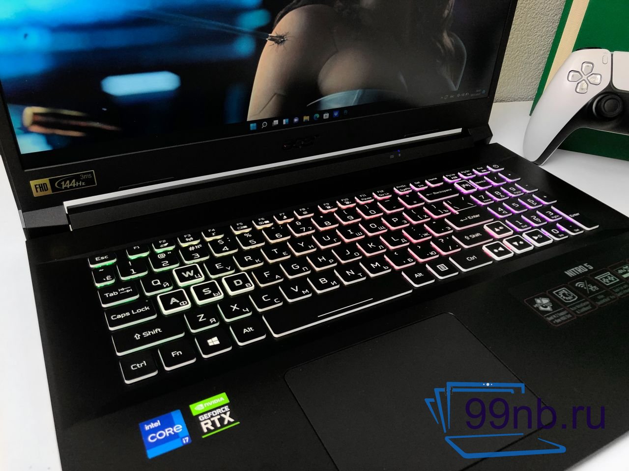  Игровой ноутбук Acer Nitro 17.3/GeForce RTX 3070