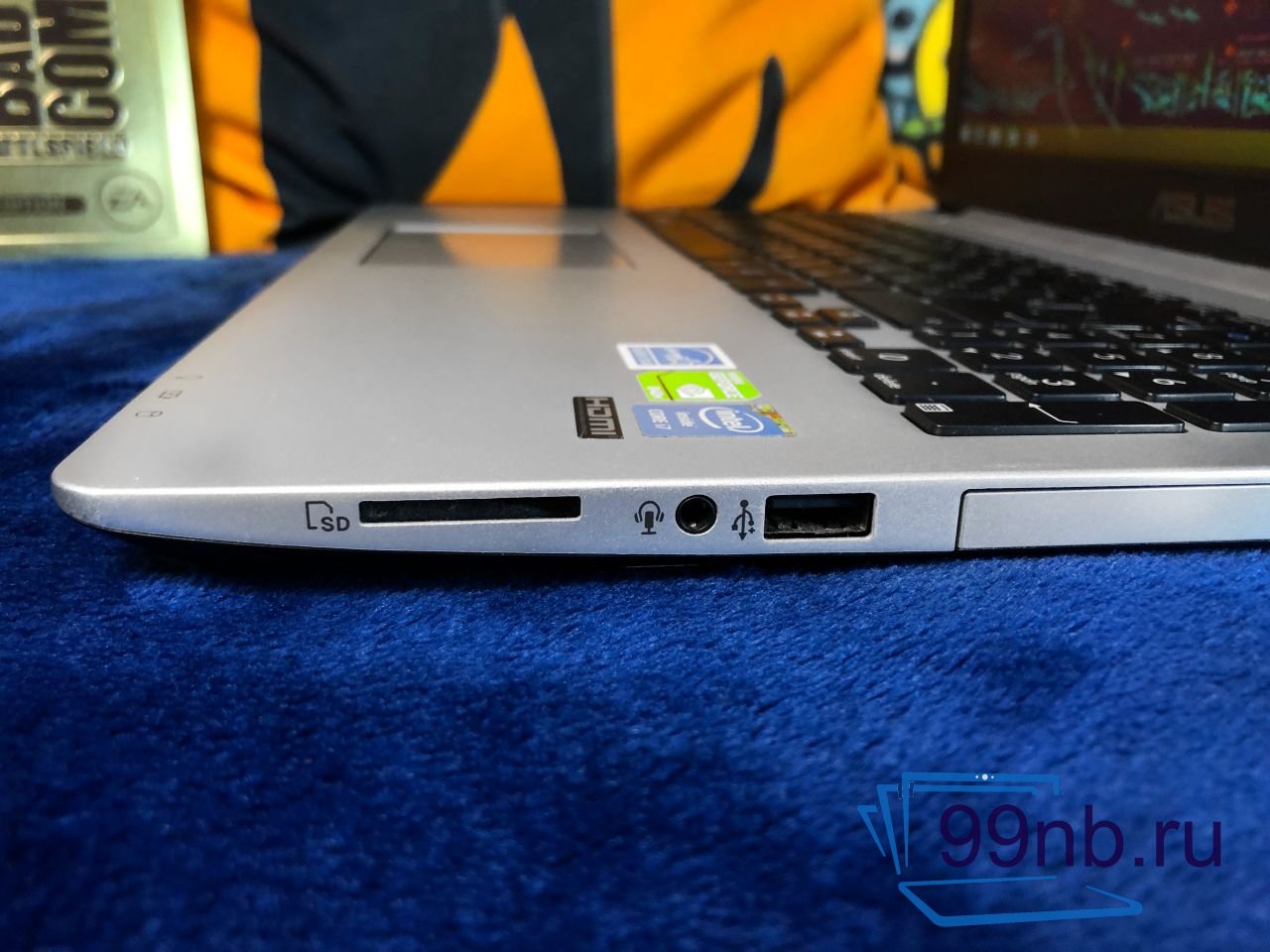  Мощный ноутбук для работы и игр ASUS (i7+Geforce)