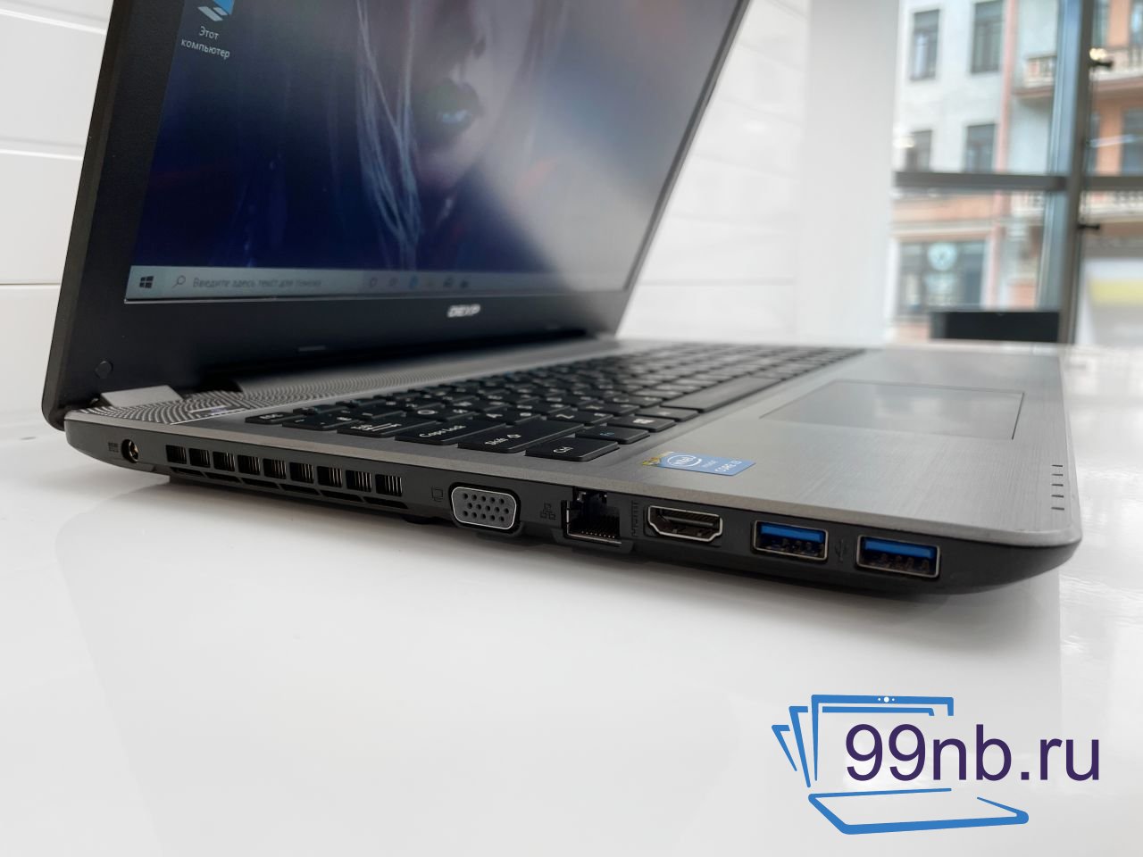  Ноутбук Dexp i3+GeForce+6GB озу