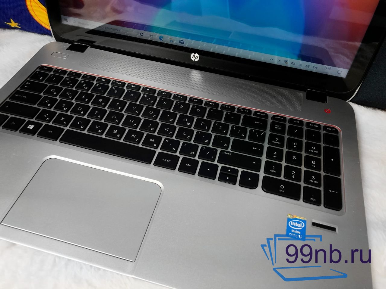  Ноутбук HP Envy i7/8 Gb ОЗУ/IPS + 240 Gb SSD
