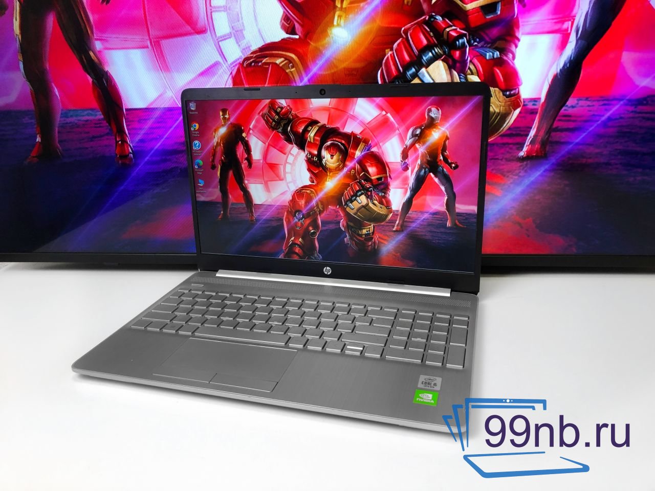  Игровой ноутбук HP на i5+Geforce+512 Gb SSD