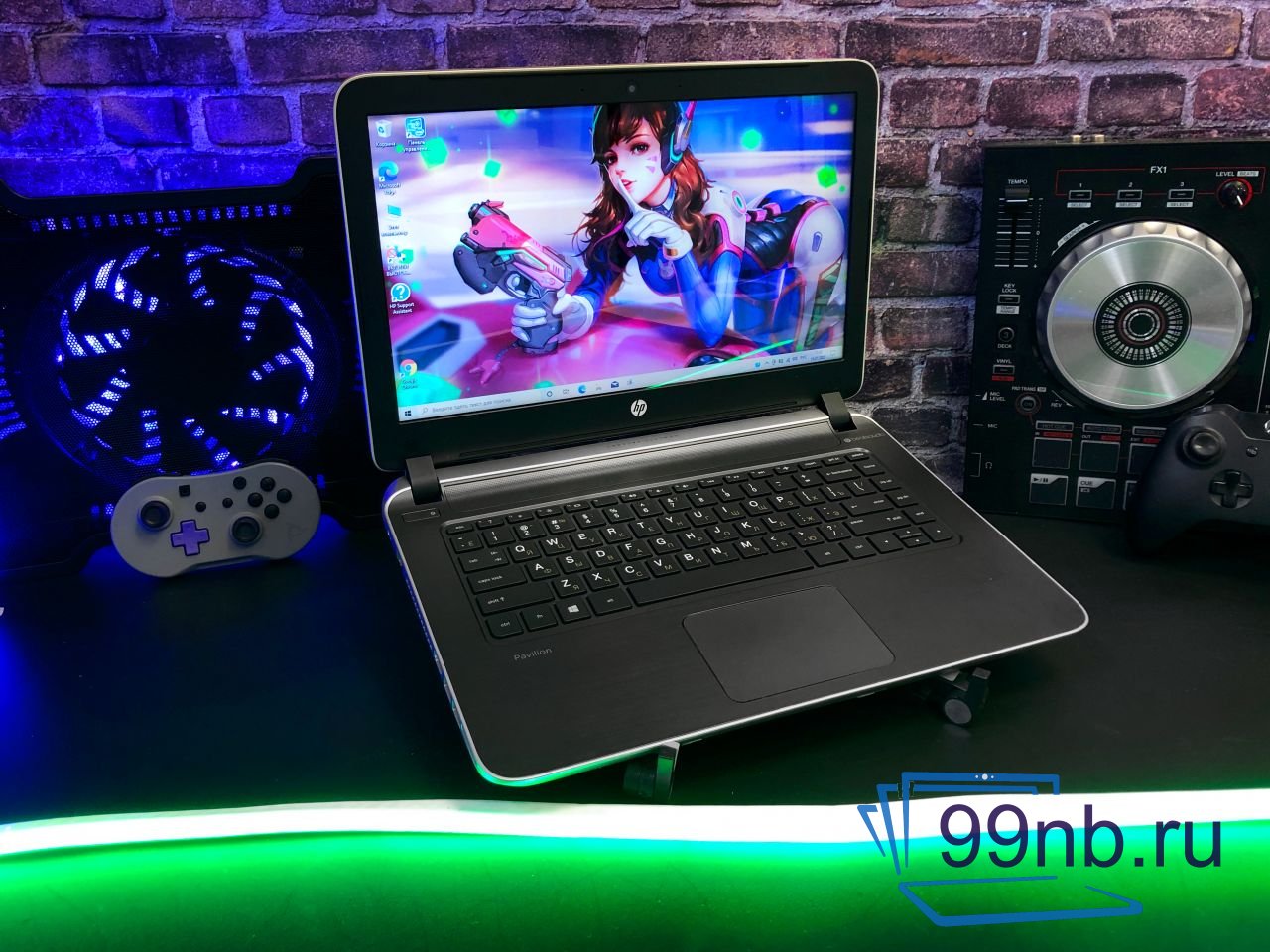  Ноутбук HP для работы и игр i5/Geforce