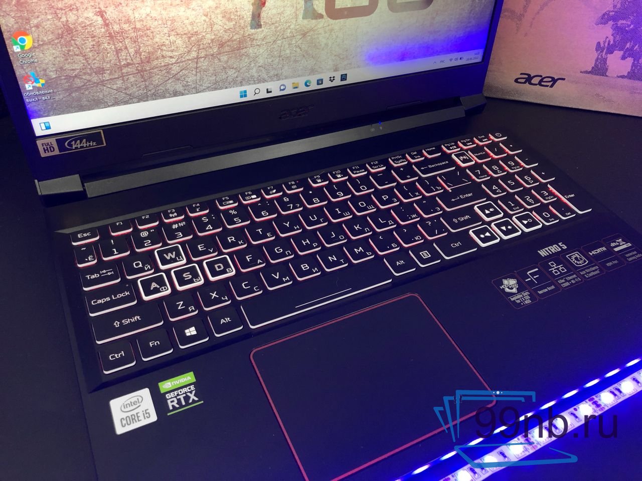  Игровой Acer Nitro 5 на i5/RTX 3060 для кс го