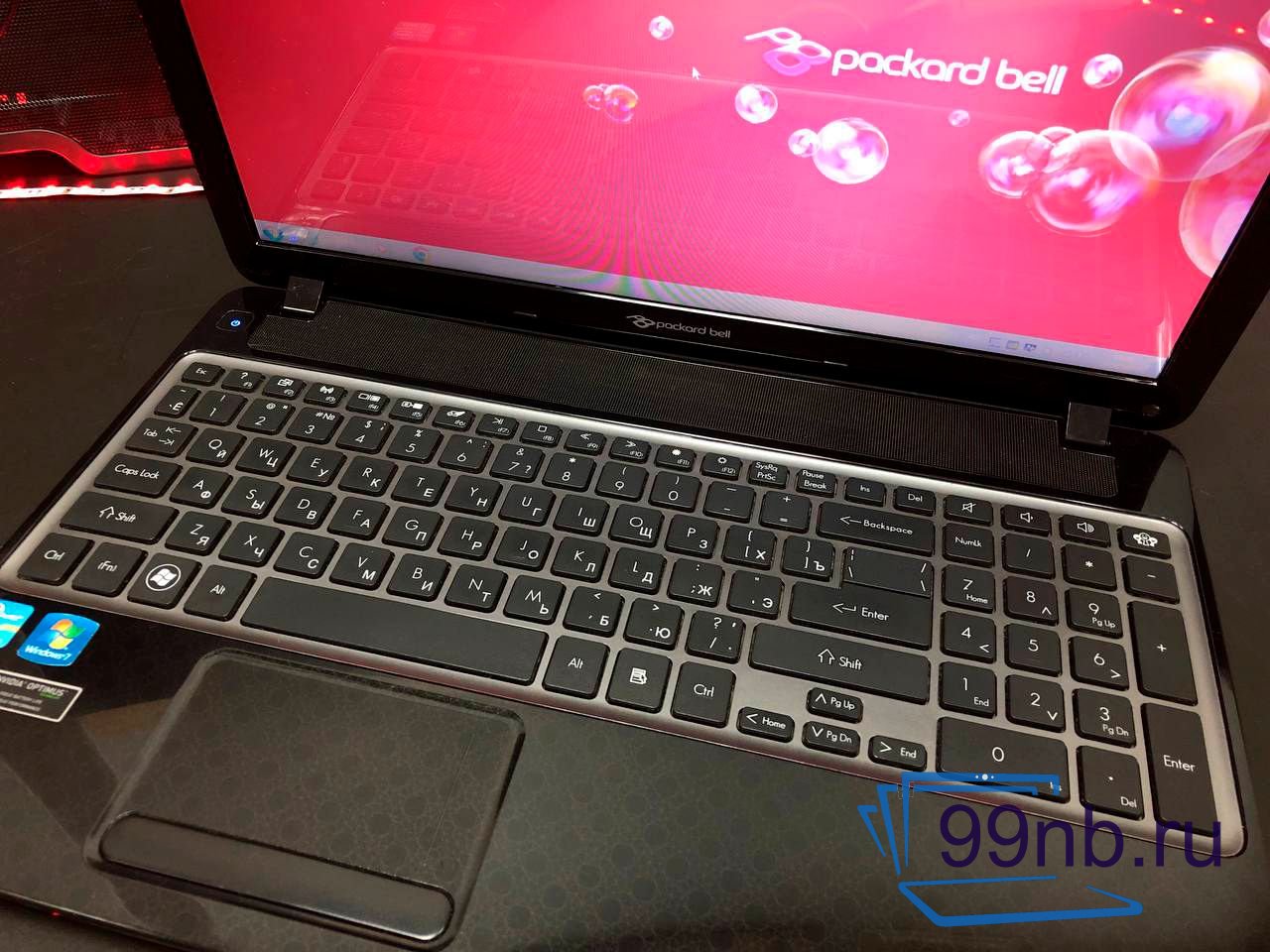  Ноутбук PackardBell i3/GeForce