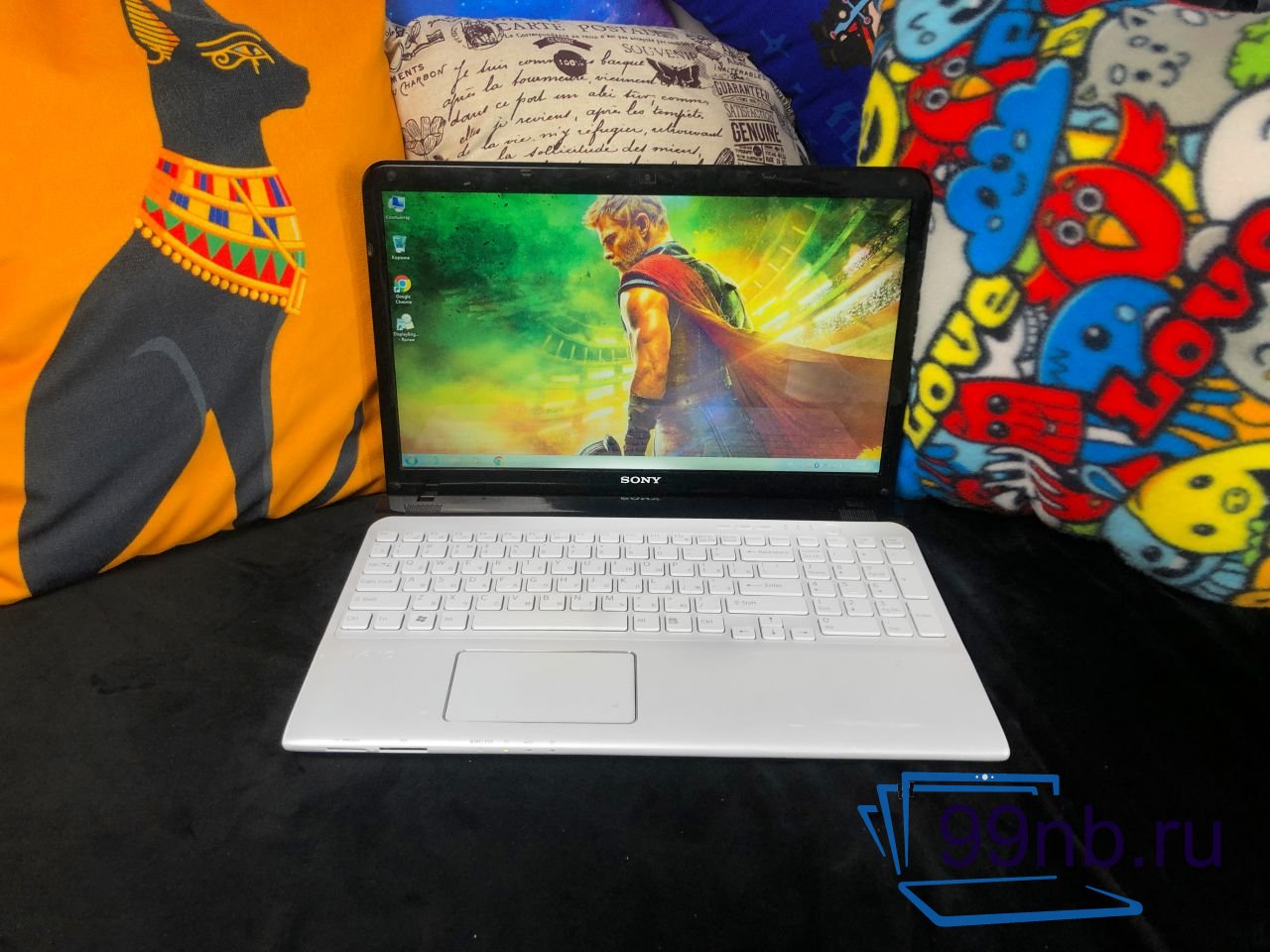 Ноутбук Sony Vaio для фильмов, Word, Excel