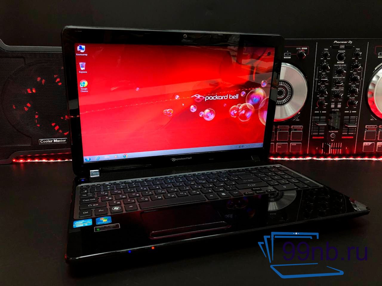 Ноутбук PackardBell i3/GeForce